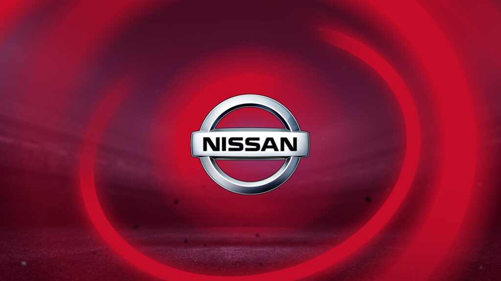 Image d'une création graphique d'habillage événementiel pour Nissan, conçue par Maki Maki Studio, directeur artistique freelance.